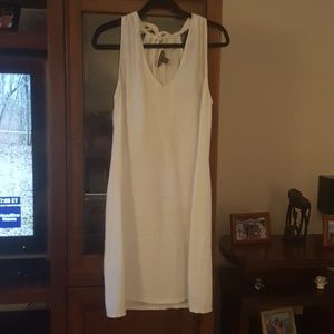 Tommy Bahamas white linen summer dress